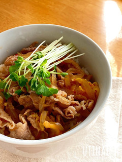 5分でできる!失敗しない♩キムチ牛丼-レシピのメイン写真