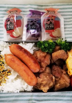 から揚げ弁当(12.3)-レシピのメイン写真