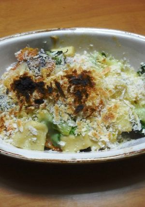 高野豆腐の豆乳グラタン-レシピのメイン写真