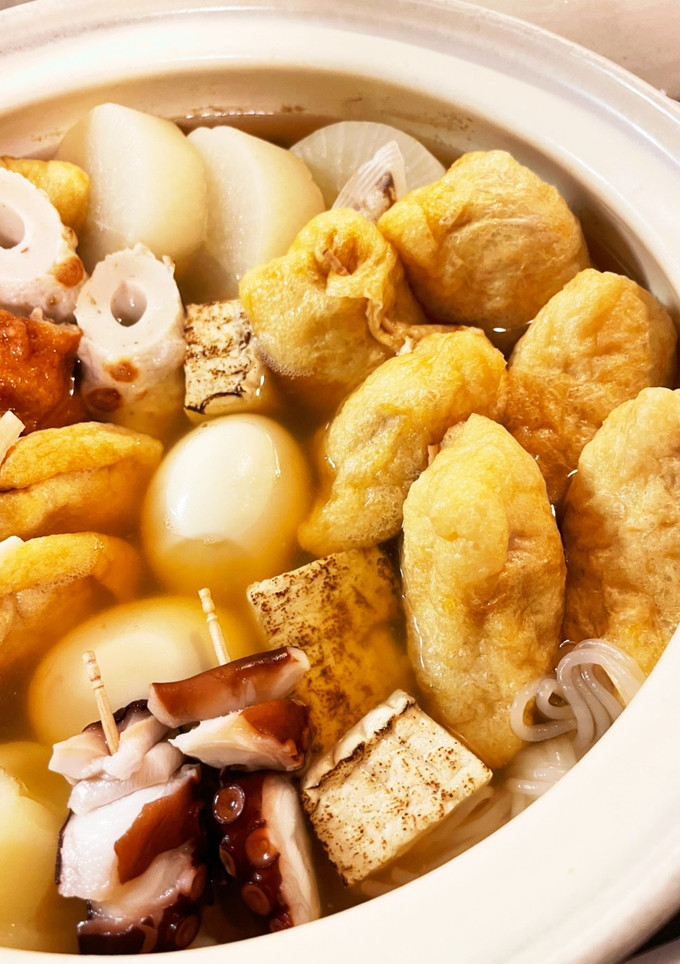 おでん種に！鶏挽肉と焼豆腐の信太巻き-レシピのメイン写真
