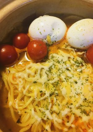 プチッと鍋/キムチ鍋の〆●ラーメン-レシピのメイン写真