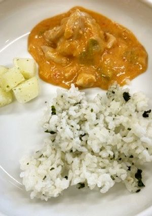 鶏肉のトマトクリーム煮【012おびもり】-レシピのメイン写真