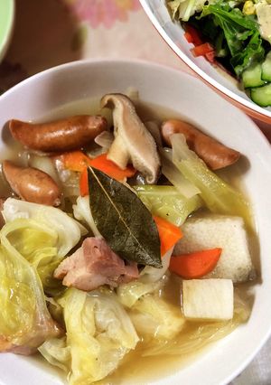 キャベツと長芋のコンソメ煮込み-レシピのメイン写真