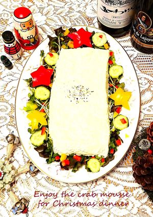 クリスマス・パーティに⭐本格カニのムース-レシピのメイン写真