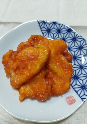 鶏胸肉のケチャップ炒め-レシピのメイン写真