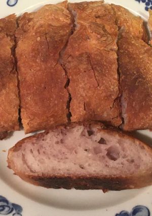 ふどうで作る天然酵母のフランスパン-レシピのメイン写真