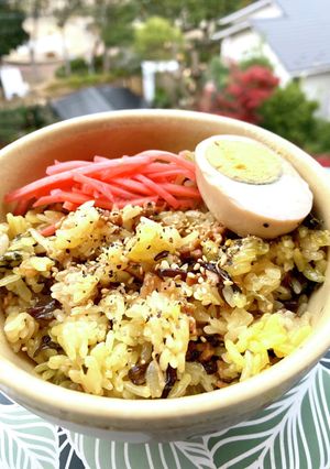 豚骨ラーメン風、炊き込みご飯-レシピのメイン写真