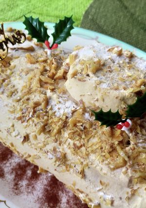 クリスマスに！ブッシュ・ド・ノエル♪-レシピのメイン写真