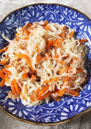 切り干し大根とツナの酢の物-レシピのメイン写真