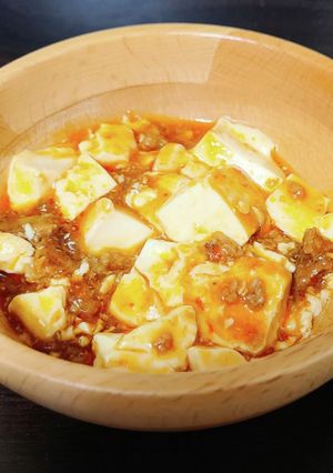 コンビニ調達！材料2つで麻婆豆腐！-レシピのメイン写真