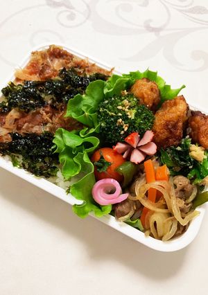 小5息子の塾弁2022.12.04-レシピのメイン写真