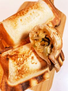 今朝の4w1hサンド「海苔×キャベツ」-レシピのメイン写真