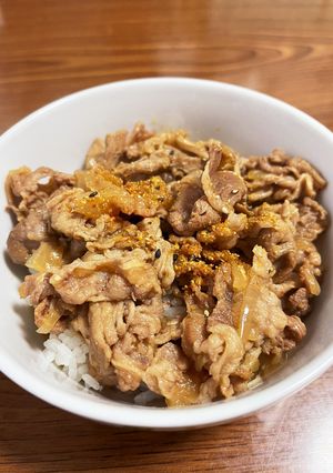 簡単！ホロホロやわらか牛丼-レシピのメイン写真