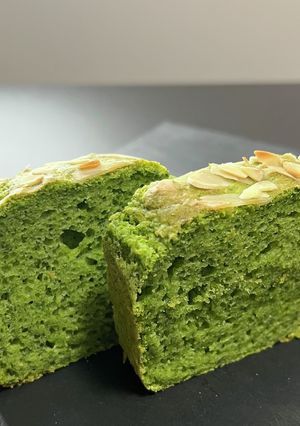 ほうれん草でグルテンフリー米粉ケーキ-レシピのメイン写真