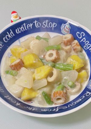 お野菜たっぷり♡豆乳あんかけ-レシピのメイン写真