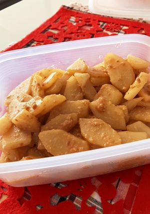 ハヤトウリ・にんにく味噌炒め-レシピのメイン写真