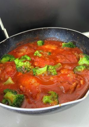 時短！煮込み豆腐ハンバーグ-レシピのメイン写真