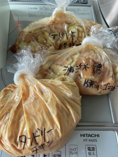 冷凍作り置き鶏肉 3種-レシピのメイン写真