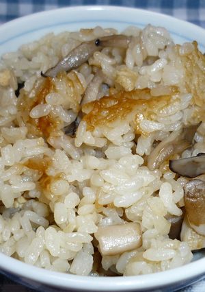 香ばしキノコの炊き込みご飯-レシピのメイン写真