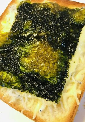 調理パン系●Wチーズのシラス海苔トースト-レシピのメイン写真