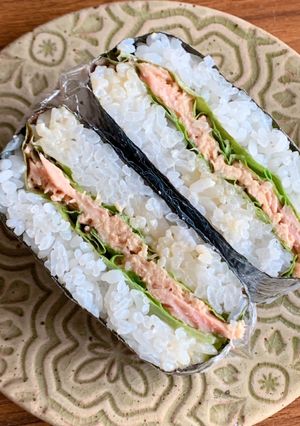 シーチキンマヨネーズのおにぎらず-レシピのメイン写真