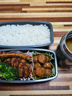 高校生男子お弁当24年10月8日-レシピのメイン写真