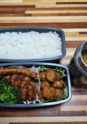 高校生男子お弁当24年10月8日-レシピのメイン写真