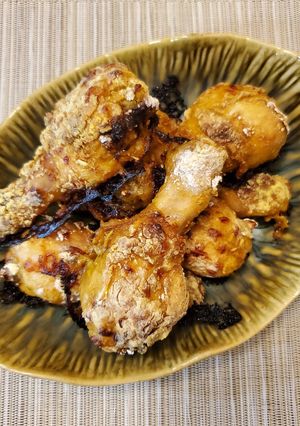 揚げずに焼く！タンドリーチキン風唐揚げ-レシピのメイン写真