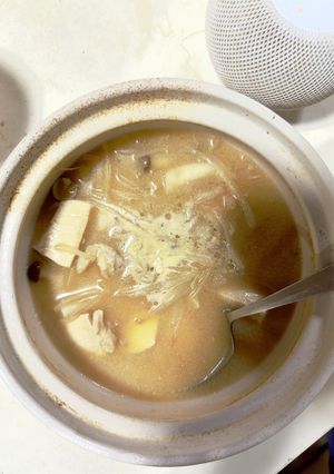 簡単!鶏のもやし味噌鍋♪-レシピのメイン写真