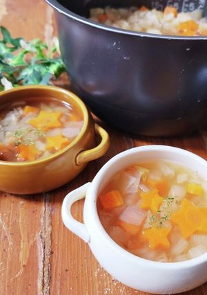 炊飯器で簡単やわらか野菜スープ-レシピのメイン写真