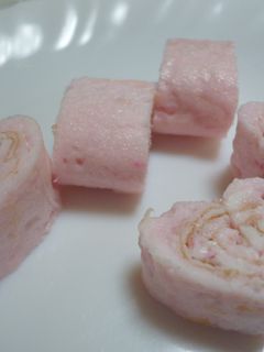ピンクの卵焼き-レシピのメイン写真