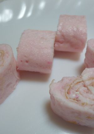 ピンクの卵焼き-レシピのメイン写真