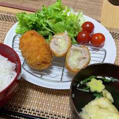 รูปของ 俵型ささみチーズカツ