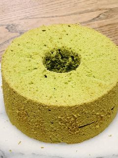 抹茶シフォンケーキ(17センチ)-レシピのメイン写真