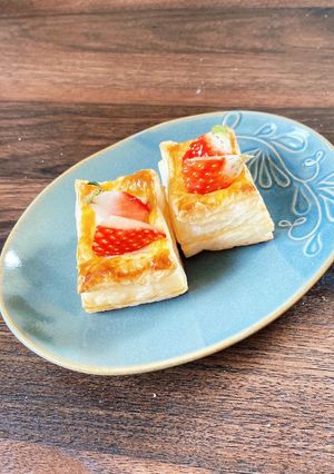 いちごカスタードパイ-レシピのメイン写真