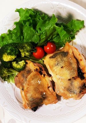 ジャンツォンジャンと塩昆布チキンステーキ-レシピのメイン写真