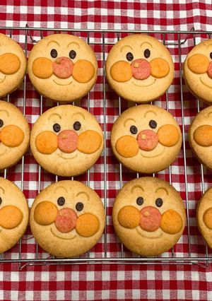 アンパンマンクッキー-レシピのメイン写真