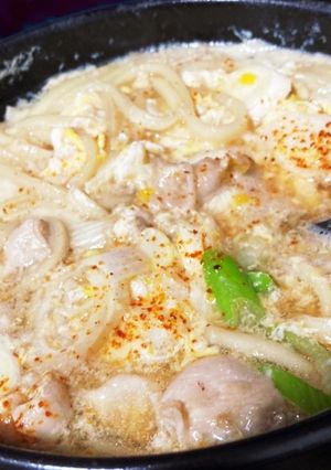 お袋の味 鍋焼きうどん-レシピのメイン写真