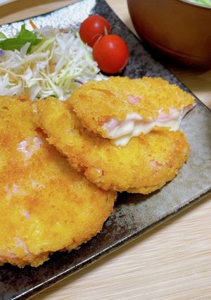 とろ〜りチーズハムカツ-レシピのメイン写真