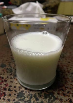 牛乳のレモン炭酸割り-レシピのメイン写真