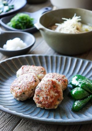 れんこん入りおかかつくね-レシピのメイン写真