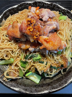 変わり種塩焼きそば「バリチキチンゲン」-レシピのメイン写真