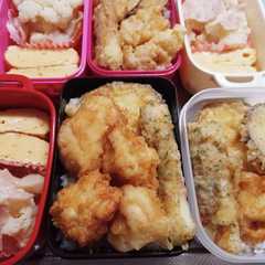 รูปของ 高校生息子、旦那、娘弁当(12/5)