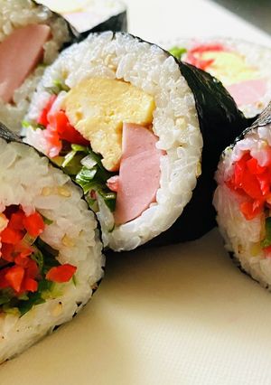 食べると。。。炒飯・太巻き-レシピのメイン写真