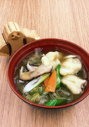 【大崎市】具だくさんすいとん汁【食育】-レシピのメイン写真