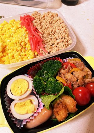 息子弁当12月１日-レシピのメイン写真