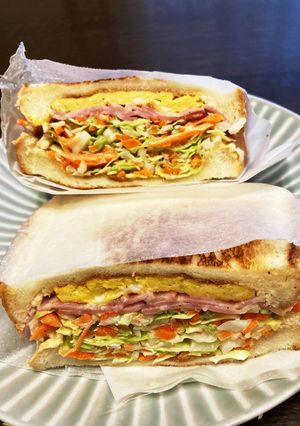 トーストのうまうまご馳走サンドイッチ-レシピのメイン写真