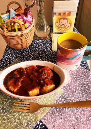 ハヤシフレンチトースト♡少ない材料で！-レシピのメイン写真