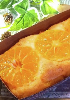 皮まで食べる♪みかんのパウンドケーキ-レシピのメイン写真