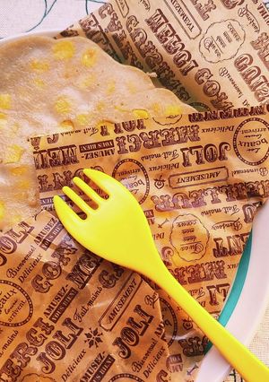 大人子供喜ぶ！コーン入りそば粉クレープ！-レシピのメイン写真
